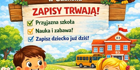 REKRUTACJA DO KLAS I NA ROK SZKOLNY 2026/2027